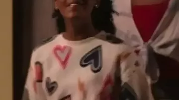 Sudadera con estampado de corazón Braxton Paul Crutch 2025