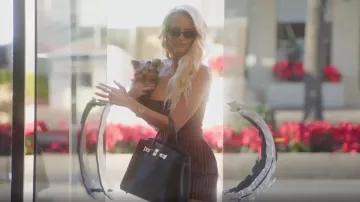 Hermes Birkin 35 porté par Emma Hernan vu dans Selling Sunset (S09E04)
