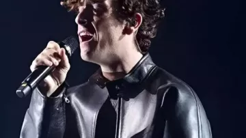 Guitarricadelafuente Madrid 2025 Black Leather Jacket