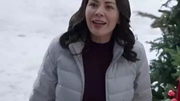 Christmas on Duty 2025 Janel Parrish Puffer Jacket