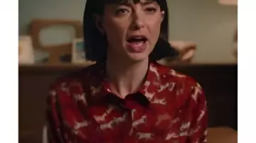 Saturday Night Live S51 Sarah Sherman Chevaux Chemise