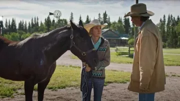 L.L. Bean Original Field Coat worn by Jack Bartlett (Shaun Johnston) as seen in Heartland (S19E05)