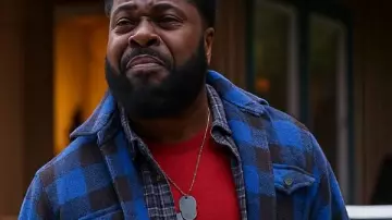 Meurtre dans une petite ville S02 Veste de Richard Bannister portée par (Malcolm-Jamal Warner) dans Meurtre dans une petite ville (S01)