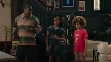 Reiss Josie Teen Denim Zip-Front Combishort porté par Lisa (Braxton Paul) comme on le voit dans Crutch (S01E05)