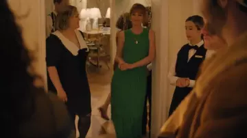 Robe en spirale Simon Miller portée par Alyssa (Leighton Meester) comme on le voit dans I Love LA (S01E01)