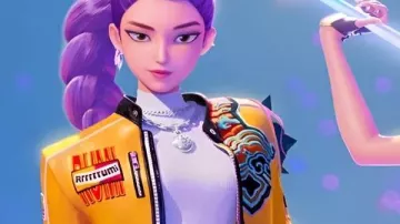 KPop Demon Hunters Rumi Veste courte jaune