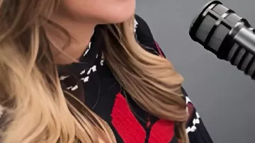 Call It What It Is Camilla Luddington Snowflake Sweater used by Camilla Luddington as seen in Call It What It Is