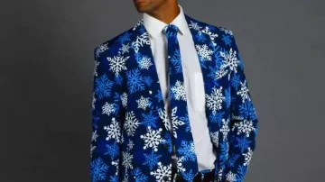 The Young Snowflake Christmas Blazer