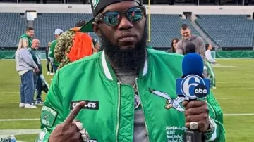 Blouson aviateur Philly Freeway Eagles en Comment choisir la bonne taille de maillot NFL (Nike Edition)