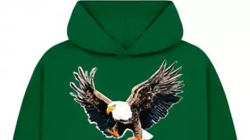 Men's GOLF WANG Green Philadelphia Eagles Cutout Pullover Hoodie