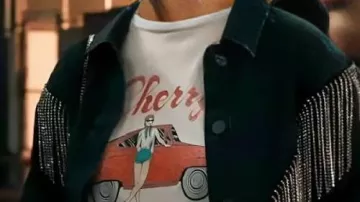 Fringe Jacket worn by Morgan Gillory (Kaitlin Olson) in TV Series High Potential S02