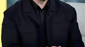 Black Jacket worn by Volodymyr Zelenskyy in Special Report With Bret Baier 2025