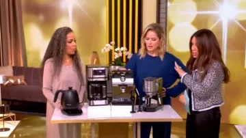 PJ Harlow Frnakie Rib Long Sleeve worn by Sunny Hostin as seen in The View on November 3, 2025