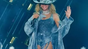 Beyonce Atlanta Cowboy Carter Tour Long Coat