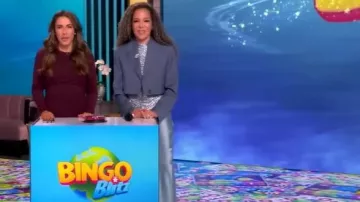 Cult Gaia Chantel Skirt worn by Sunny Hostin as seen in The View on November 4, 2025