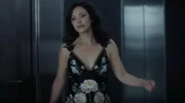 Camilla Bias Slip Dress worn by Maria Baez (Marisa Ramiez) as seen in Boston Blue (S01E03)