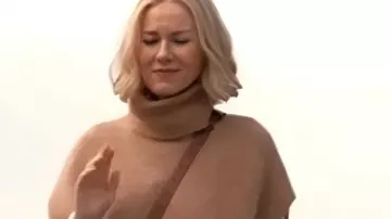 Naomi Watts All’s Fair 2025 Funnel Neck Tunic Vest worn by Naomi Watts as seen in All's Fair
