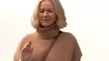 Naomi Watts All’s Fair 2025 Funnel Neck Tunic Vest worn by Naomi Watts as seen in All's Fair