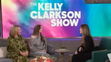 Cara Cara Sundance Top worn by Jenna Bush Hager as seen in The Kelly Clarkson Show on November 5, 2025