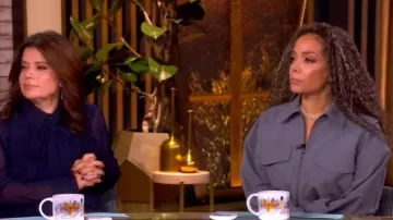 Staud Scout Dress worn by Sunny Hostin as seen in The View on November 5, 2025