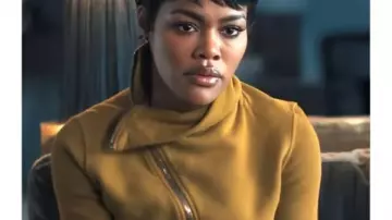 All’s Fair S1 Teyana Taylor Asymmetric Yellow Sweatshirt