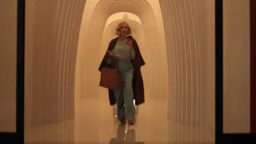 Métier Vérité All Day Braided Leather Tote worn by Liberty Ronson (Naomi Watts) as seen in All's Fair (S01E01)