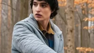 Stranger Things S05 Finn Wolfhard Bomber Jacket worn by Mike Wheeler (Finn Wolfhard) as seen in Stranger Things (S05)