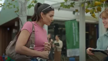 Re/Done 90s Baby Tee worn by Ana (Kartiah Vergara) as seen in All Her Fault (S01E01)