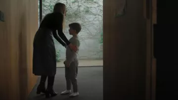 Stefano Stefani Buckle Leather Boots worn by Jenny Kaminski (Dakota Fanning) as seen in All Her Fault (S01E02)