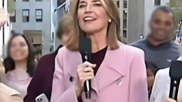 Double Breasted Coat worn by Savannah Guthrie in The Today Show