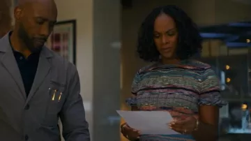 Haut Ulla Johnson Miya porté par Laila Bynum (Tika Sumpter) comme on le voit dans Watson (S02E03)