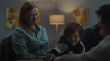 Levis Doreen Utility Shirt worn by Marissa Irvine (Sarah Snook) as seen in All Her Fault (S01E06)