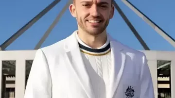 Australia Winter Olympics 2026 White Blazer in Australia's Aerial Skiing Secrets: From Gymnastics to Olympic Gold | Milano-Cortina 2026 Prep