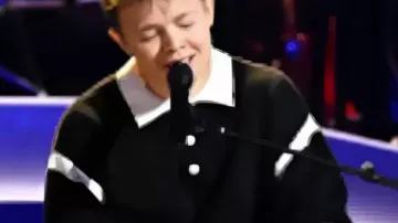 The Voice S28 Max Cooper Black Polo Sweater