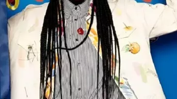 Veste portée par Baker Boy lors de la grande finale de l’AFL 2025 Entertainment Opportunity