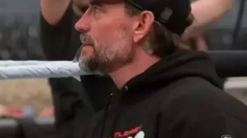 WWE: Unreal Black Hoodie worn by CM Punk