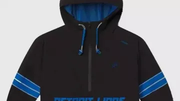 UNRL x Lions LTD. Veste de survêtement DWR noire