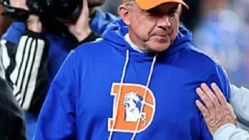 Sean Payton Denver Broncos Sideline Bleu Sweat à capuche