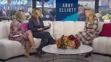 DL1961 Ines Jumpsuit worn by Jenna Bush Hager as seen in Today with Jenna & Friends on November 7, 2025