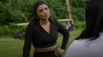 Diadema de entrenamiento Lululemon Luxtreme para mujer usada por Skye como se ve en O'ahu Shores (S01E02)
