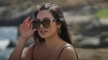 Givenchy Square Sunglasses worn by Kaui Goodness as seen in O'ahu Shores (S01E03)