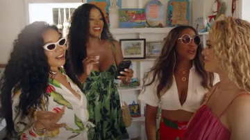 Staud Mini Landry Dress worn by Stacey Rusch as seen in The Real Housewives of Potomac (S10E05)