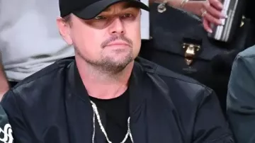 Chaqueta Leonardo DiCaprio Lakers VS Spurs pero todo lo que quieres hacer es besarme #viral #leonardodicaprio #titanic #thebasketballdiaries #global