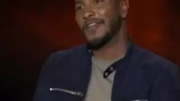 Access Daily 2025 Scott Evans Veste en daim bleu comme on le voit dans Access Daily