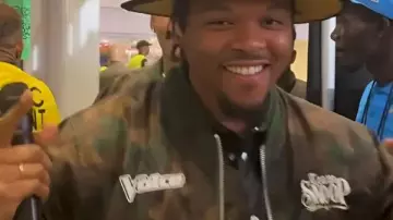 The Voice Saison 28 Team Snoop x LA Chargers Veste de spectacle de la mi-temps