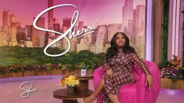 Robe Misa Marina portée par Sherri Shepherd vue à Sherri le 10 novembre 2025