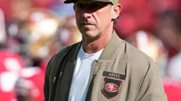 Kyle Shanahan SF 49ers 2025 Salute To Service Jacket
