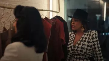 Zhivago HeyYou 3 way Dress worn by Emerald Greene (Niecy Nash) as seen in All's Fair (S01E04)