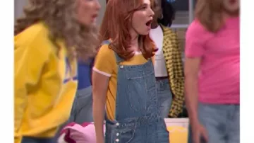 SNL S51 Chloe Fineman Denim Overalls worn by Self - Various Characters (Chloe Fineman) in Saturday Night Live (S50)