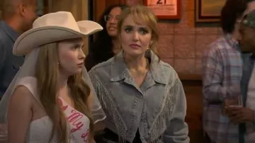 Steve Madden Canyon Jacket worn by Chloe Fineman as seen in Saturday Night Live (S51E05)